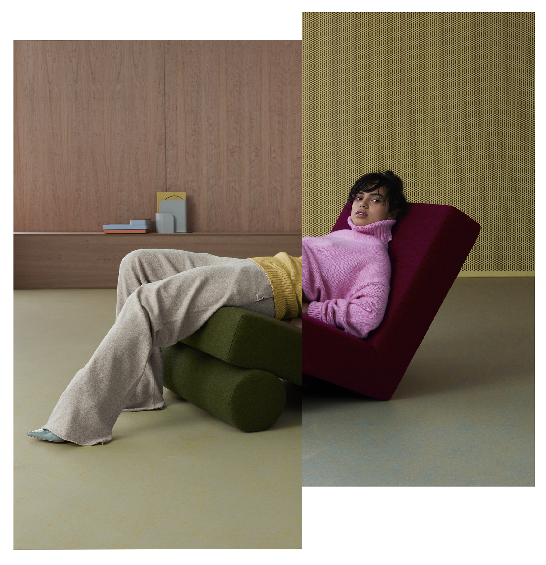 Yellow Shimmer 3733, Blue Shimmer 3763