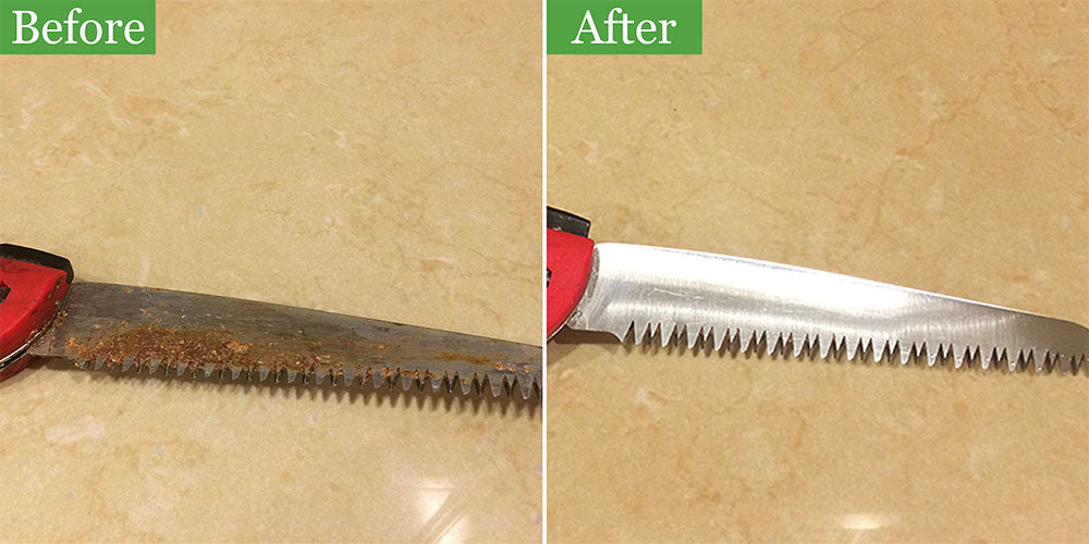 Knife Blade (We used a toothbrush to apply the cleaner, due to the metal teeth) (PIN)