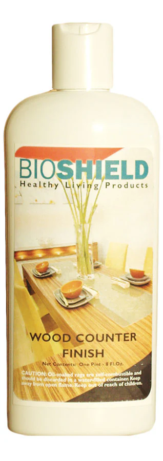 Bioshield, Wood Counter Finish, 8-Ounce (0.24-Liter) Questions & Answers