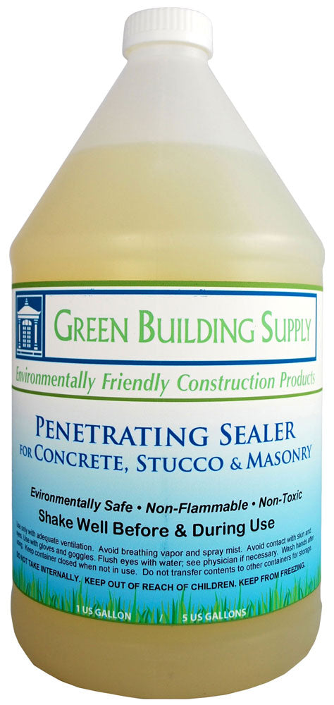 How does salt affect the performance of this concrete floor sealer?