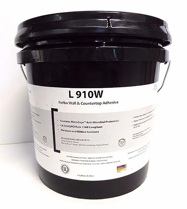 is forbo adhesive L910W GOOD FOR FORBO TACBOARD ?