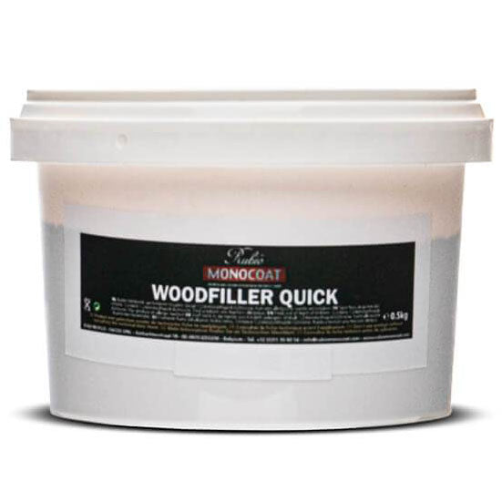 What can I use to fill cracks in wood slab countertop that I will later be coating with AFM Safecoat Naturals Oil Wax?
