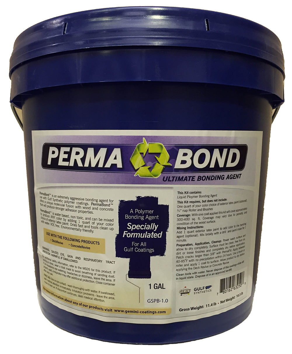 Can permabond be used over an already painted deck, or does it need to be raw wood?