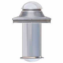 I am working on a remodel have a question, can we connect a tubular skylight to two adjacent bathrooms thus having only one roof penetration?