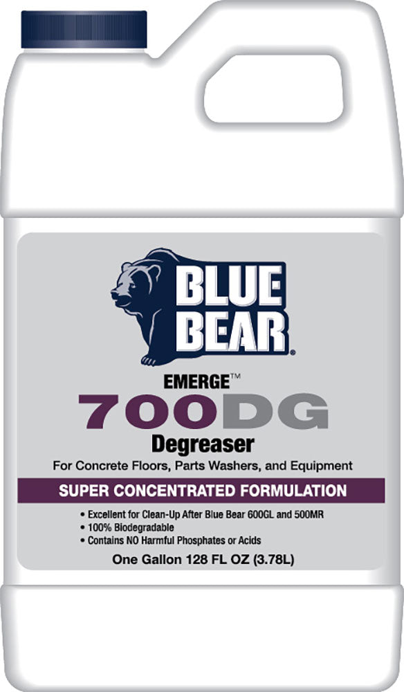 i gallon of degreaser for how many sq ft
