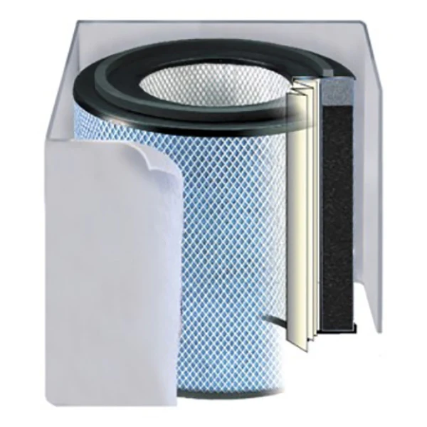 Do these Austin Air filters come with the large particle filter or are these to be ordered separately?