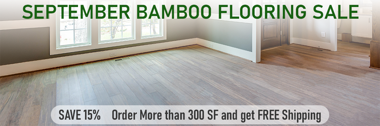 Promo Banner September 2026 Bamboo Sale 15% Off Pecan Handscraped 01