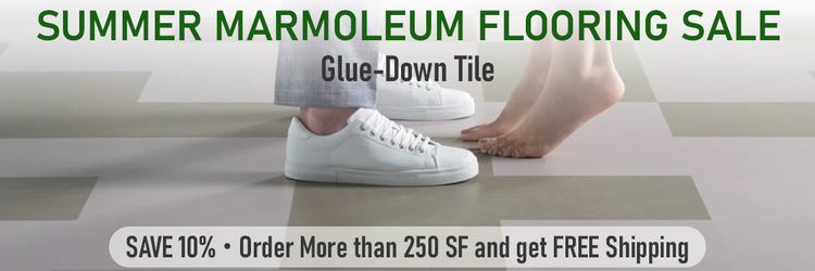 Marmoleum Tile - Glue Down