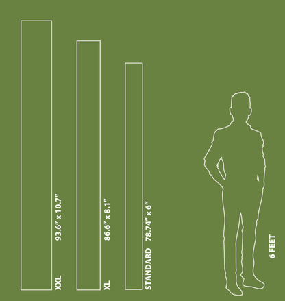 GBS Waterproof Hardwood Click, Relative Sizes (PIN)