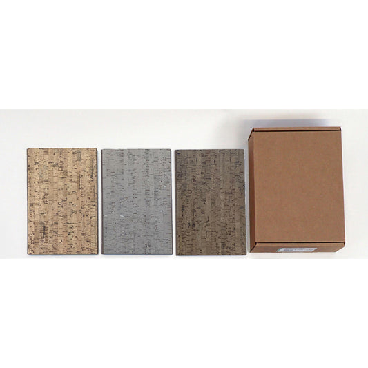 Sustainable Sample Box, Waterproof Cork, Cork Look