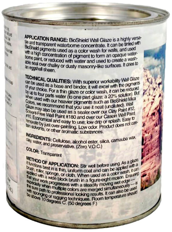 Bioshield Wax Bioshield, Wall Glaze - Non-Toxic, Surface Glazing and Colorwashing ...