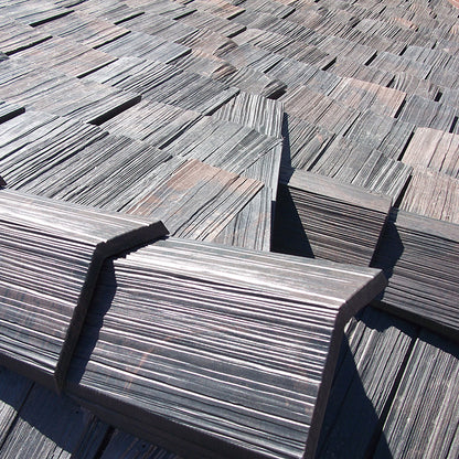 Brava, Cedar Shake Roof Tile, Weathered Color Example (PIN)