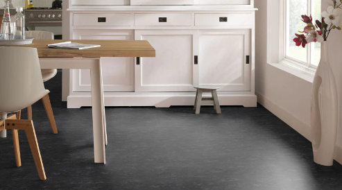 FORBO Marmoleum Click Flooring Panels (Lot 9.9) - Black (20.34sq ft) - WAREHOUSE SALE 2025