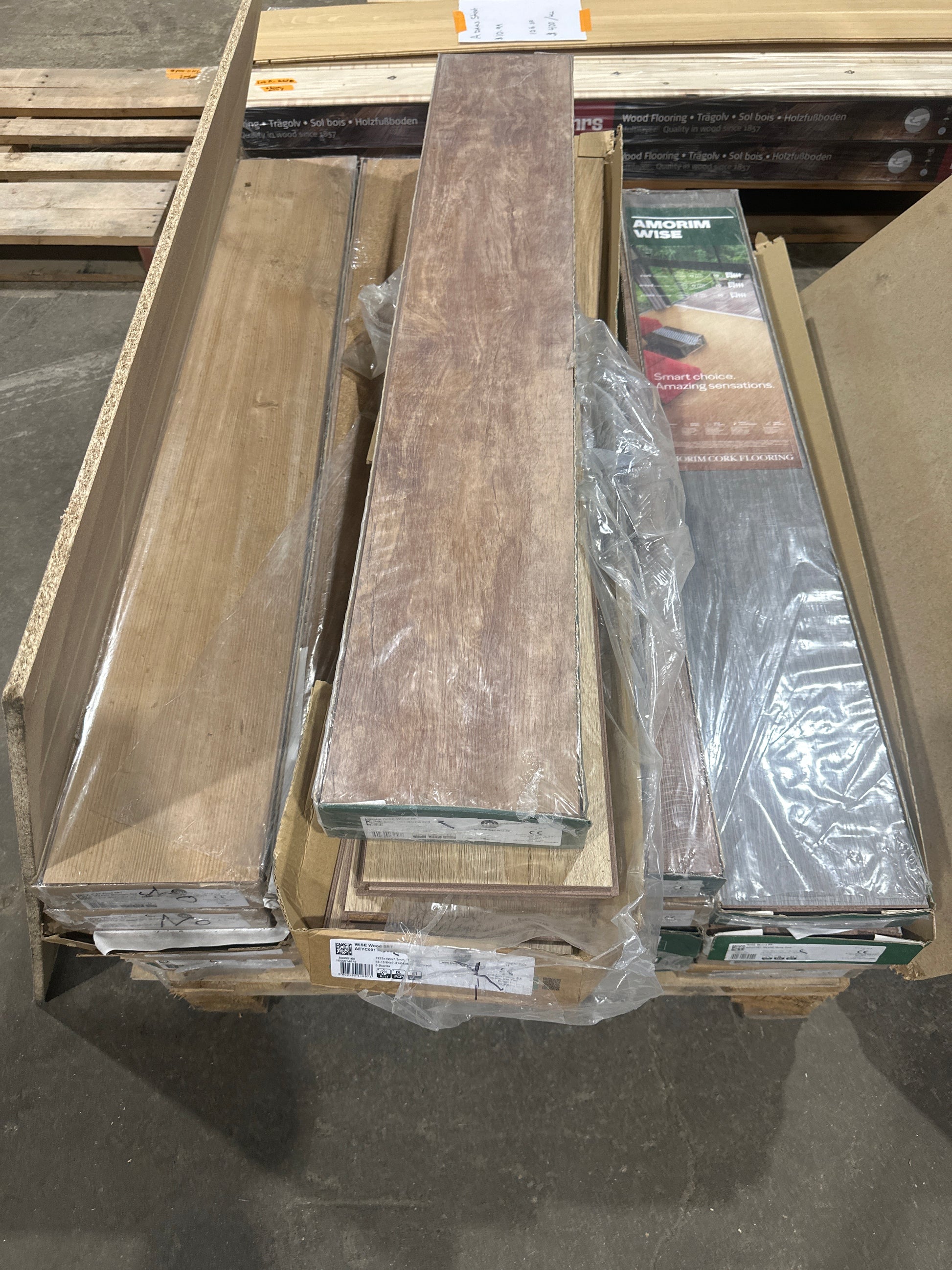 Lot 1029 - Amorim Waterproof Cork Flooring Assorted Colors - WAREHOUSE SALE