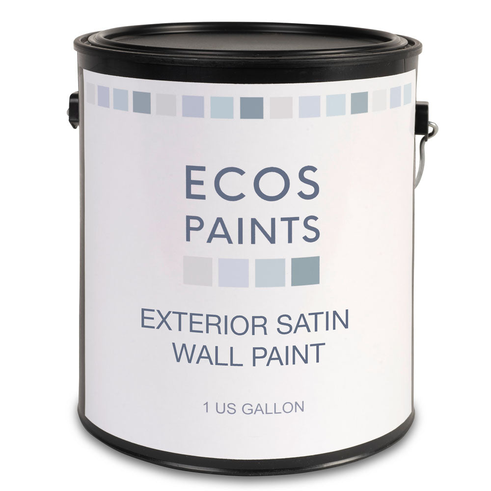 ECOS Exterior Satin Wall Paint - Eco-friendly, zero VOC, allergy 