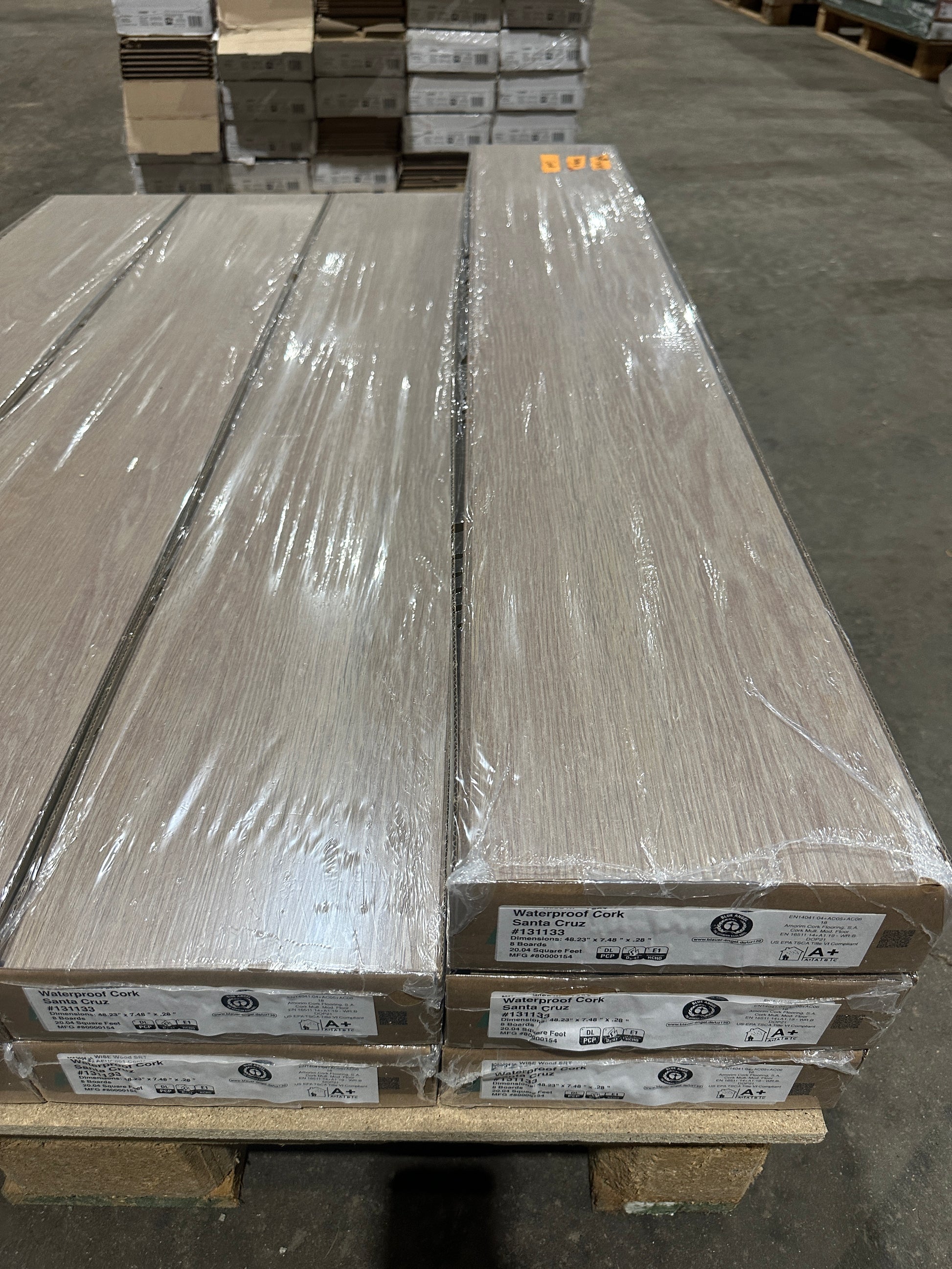 Lot 1029 - Amorim Waterproof Cork Flooring Assorted Colors - WAREHOUSE SALE