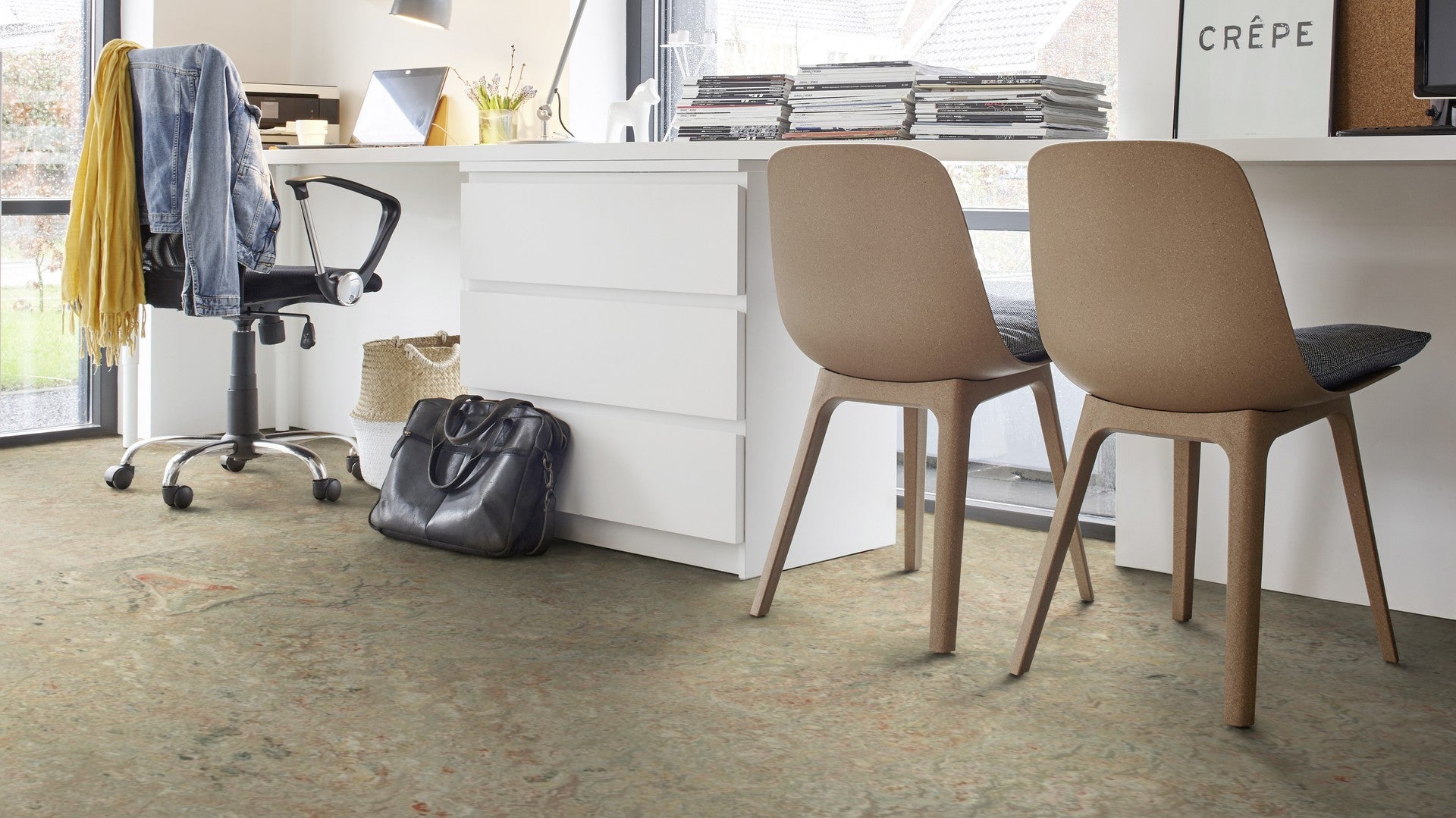 Forbo Marmoleum Vivace, Surprising Storm - 3420, 2.5mm – Green