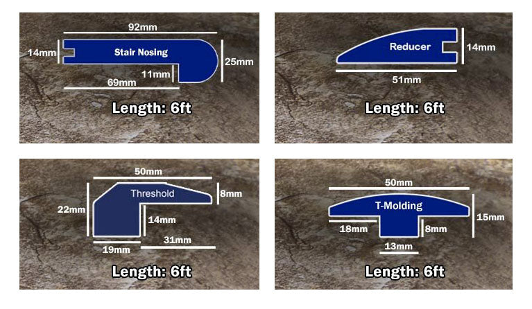 Molding Dimensions (PIN)