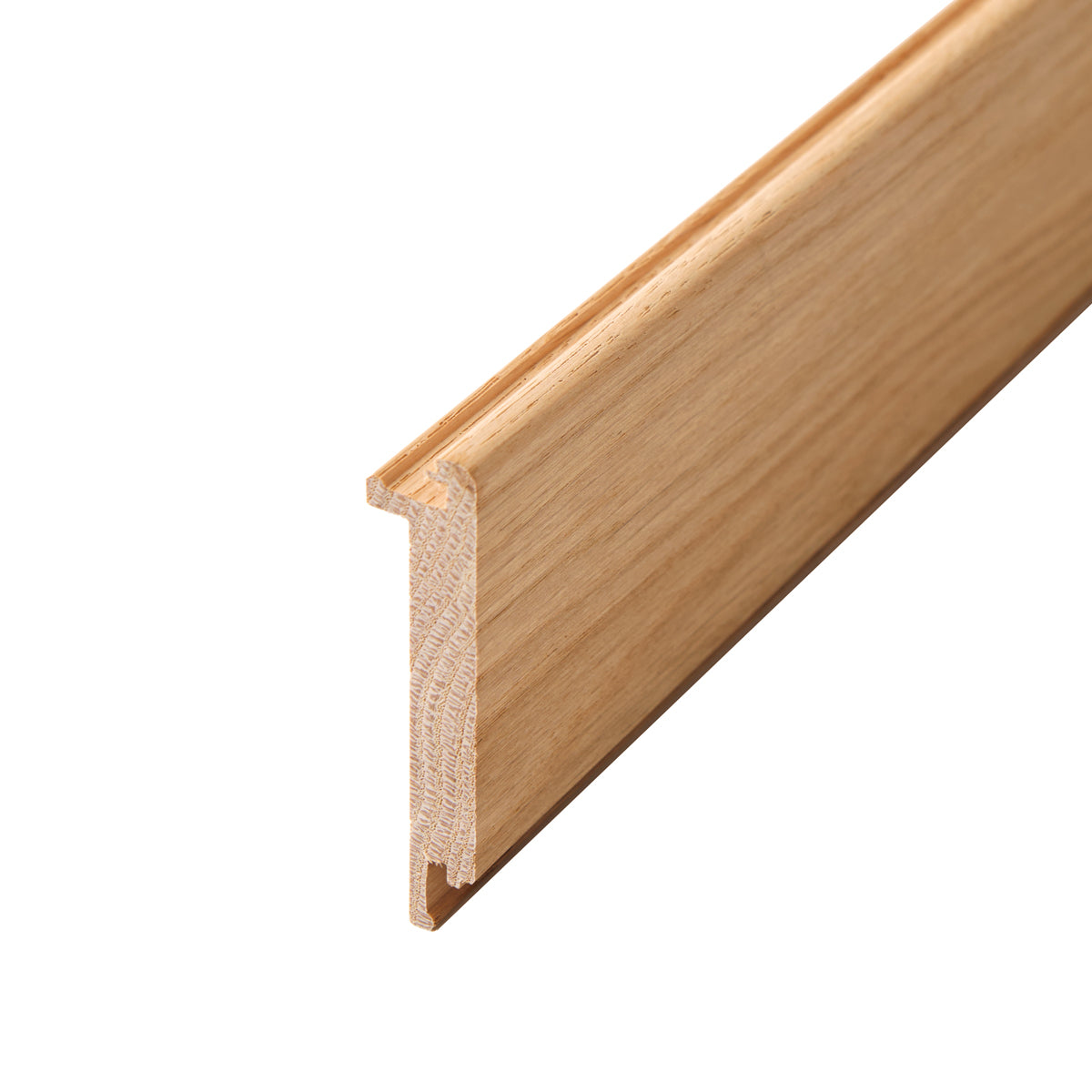 Natural Oak Modern Stair Nosing