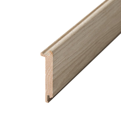 Earth Grey Oak Modern Stair Nosing