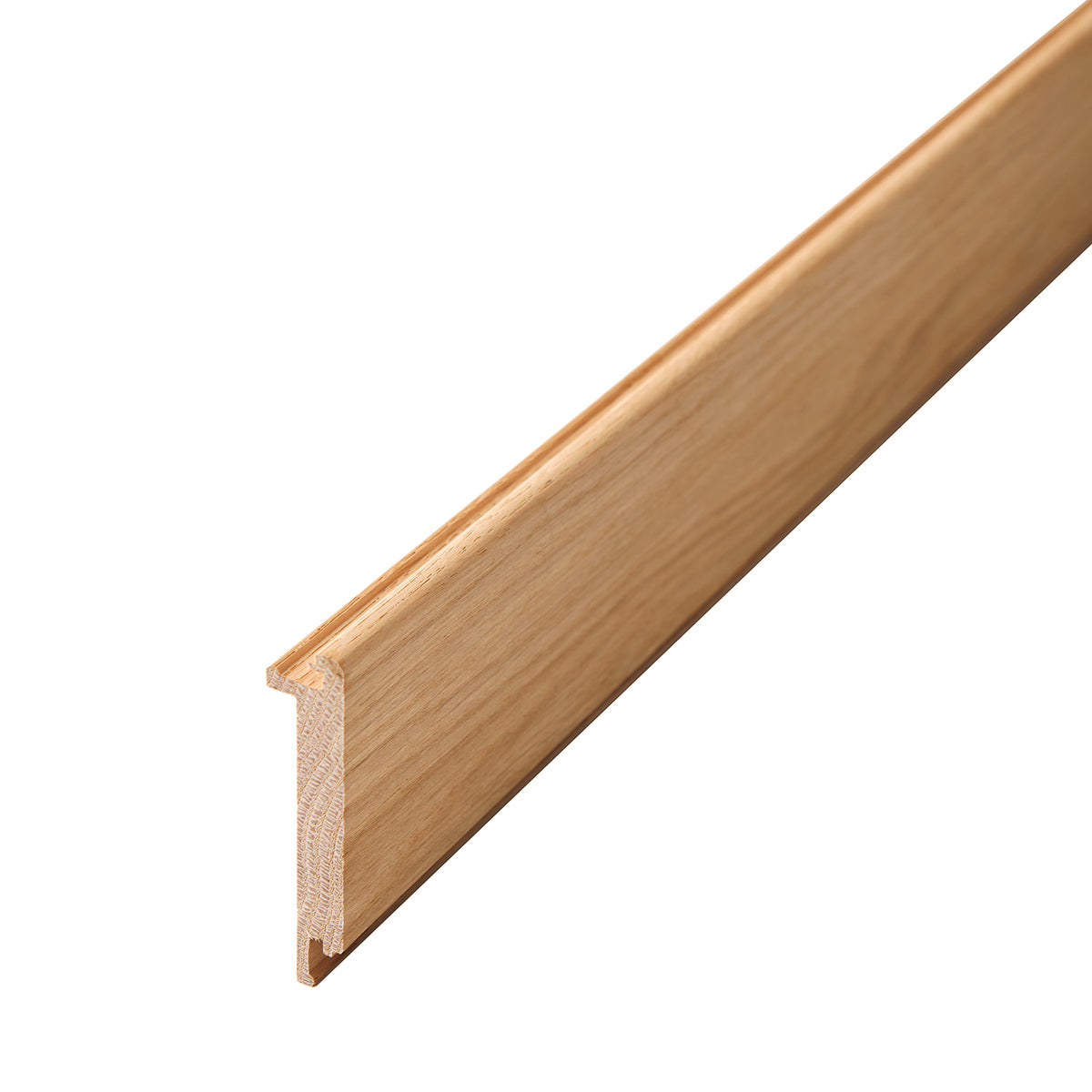 Natural Oak Modern Stair Nosing
