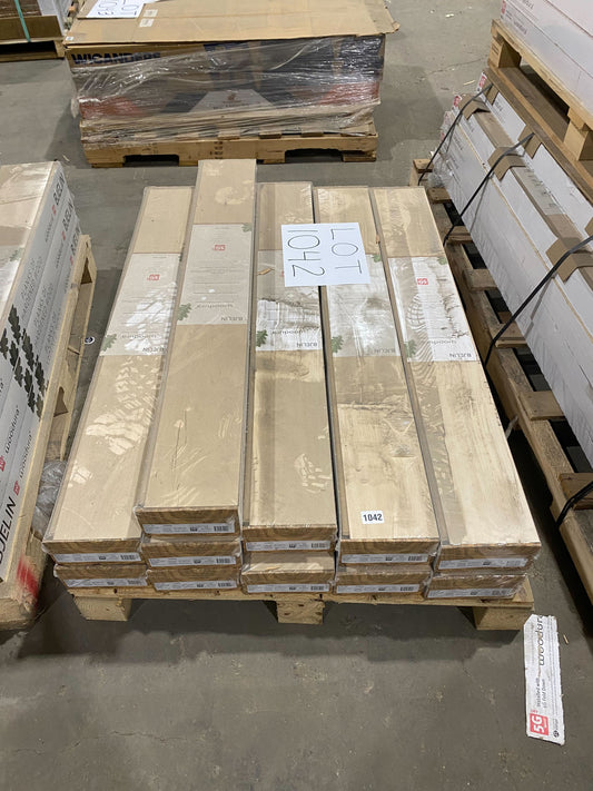 LOT # 1042 - GBS Waterproof Hardwood Click Flooring - Natural 46" - OUTLET SALE 2025-12-31