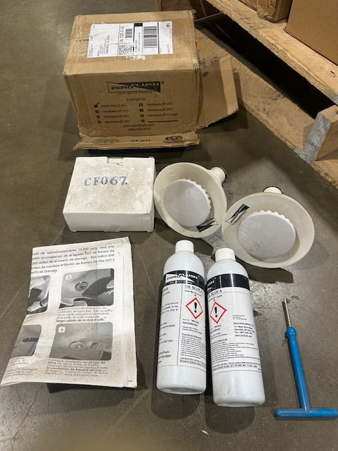 ZEROFLUSH Urinal Kit (Lot 1.3) - WAREHOUSE SALE 2025