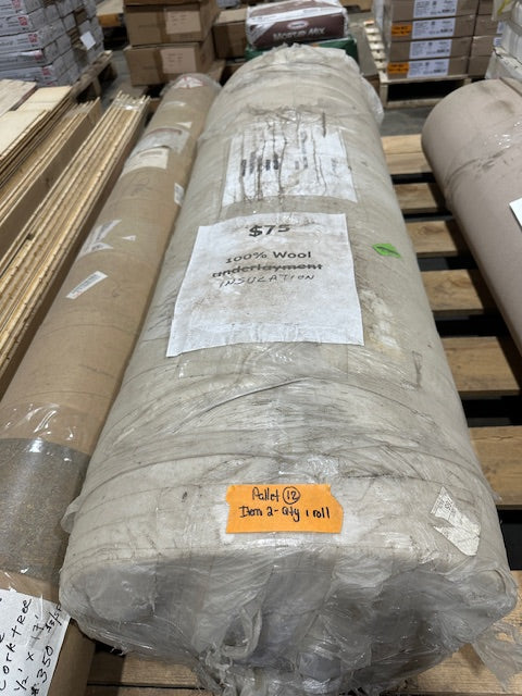 100% Wool Insulation (Lot 12.2)  - WAREHOUSE SALE 2025