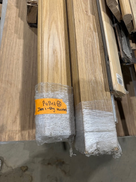 Assorted Hardwood Trim and Molding (Lot 15.1 &15.2)  - WAREHOUSE SALE 2025