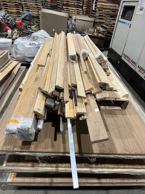 Assorted Hardwood Trim and Molding (Lot 15.1 &15.2)  - WAREHOUSE SALE 2025