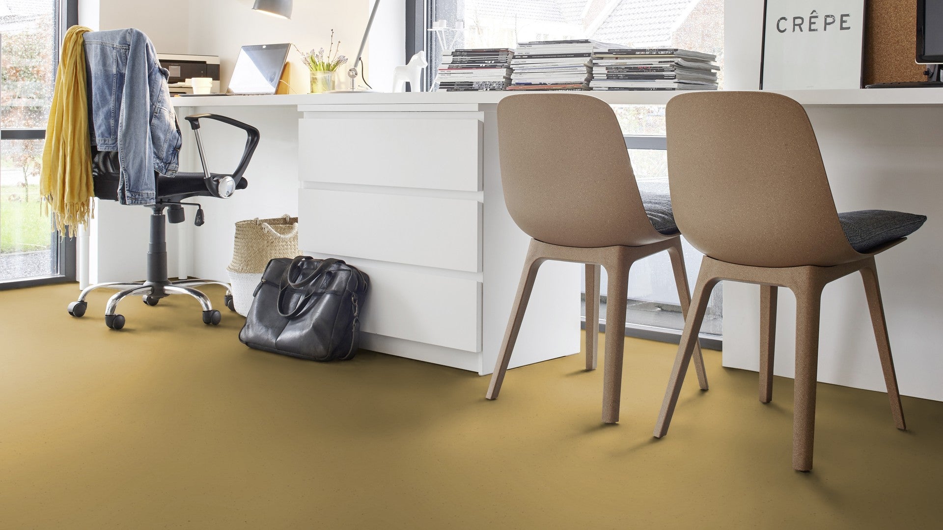Forbo Marmoleum Cocoa - Sheet – Green Building Supply