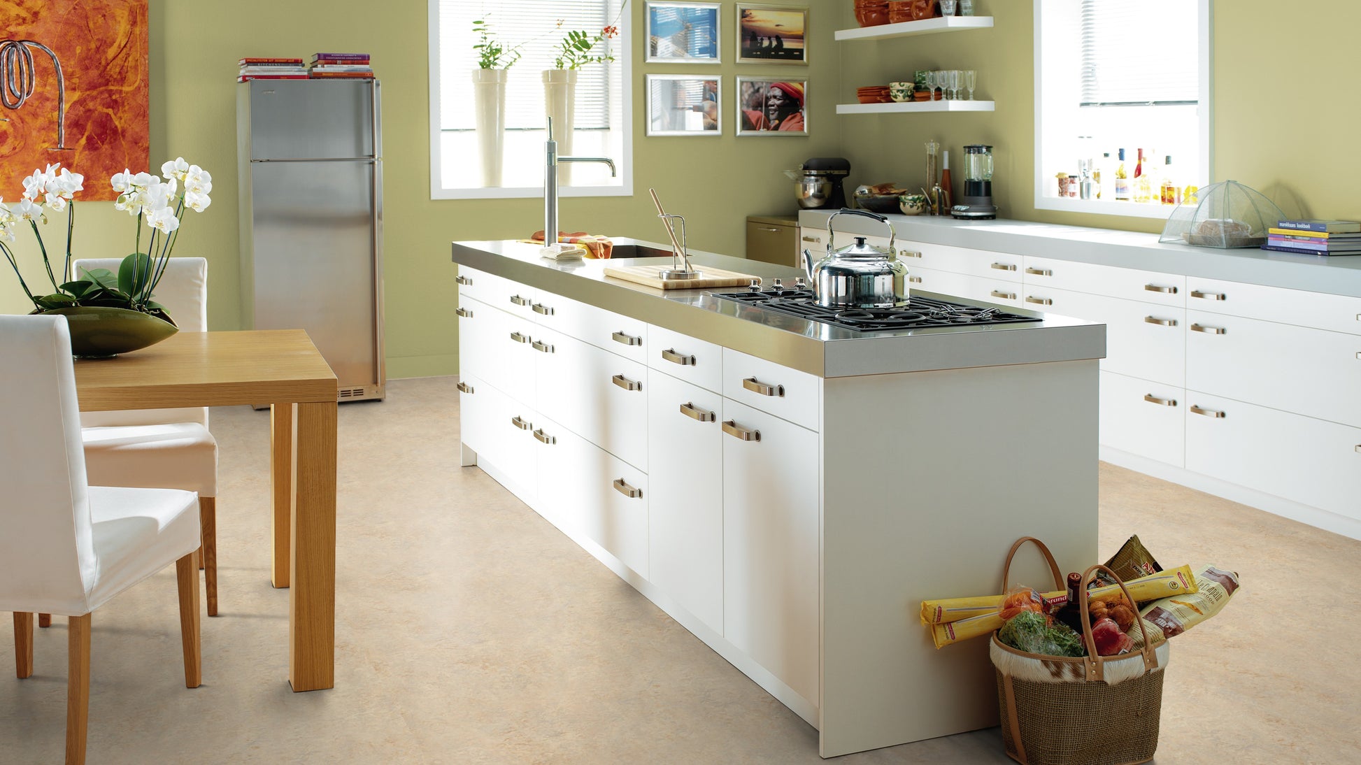 Forbo Marmoleum Modular - Glue Down Tile