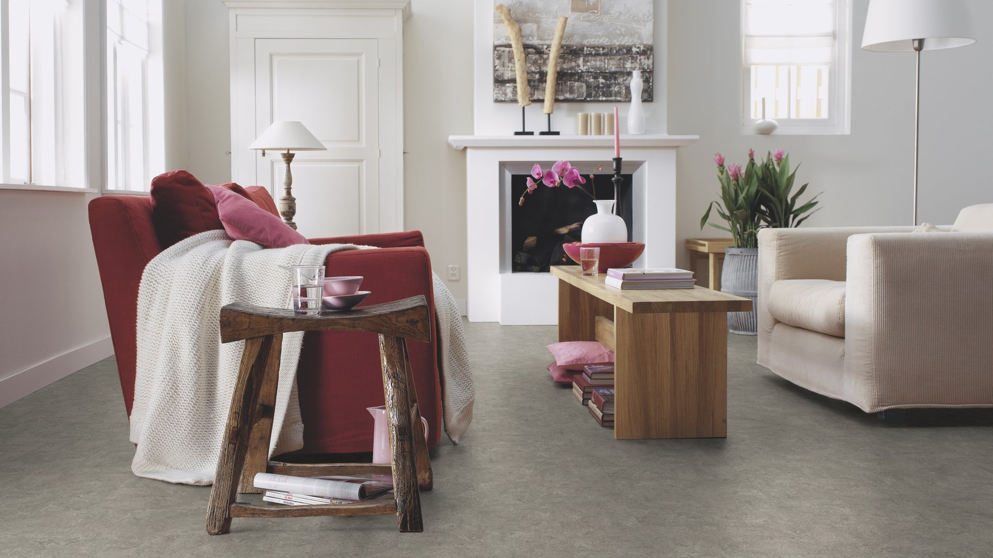 Forbo Marmoleum Modular - Glue Down Tile