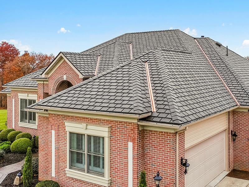 Black, Random Width Blend