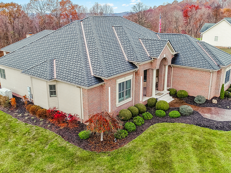 Black, Random Width Blend