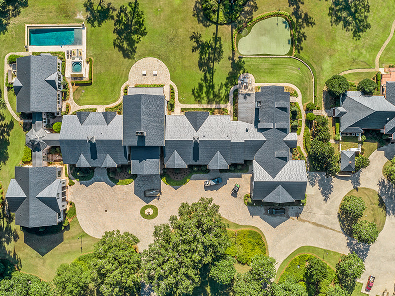 Black, Random Width Blend