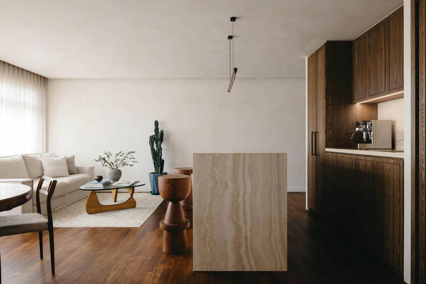 Castle Brown over Teak, Ash, Pine