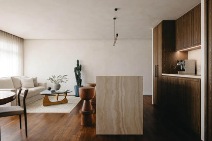Castle Brown over Teak, Ash, Pine