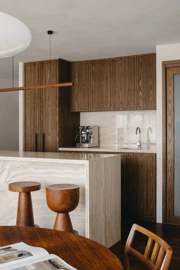 Castle Brown over Teak, Ash, Pine