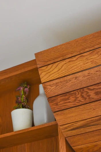 Ice Brown over White Oak