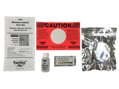 Taylor Tools Calcium Chloride Moisture Test Kit (PIN)