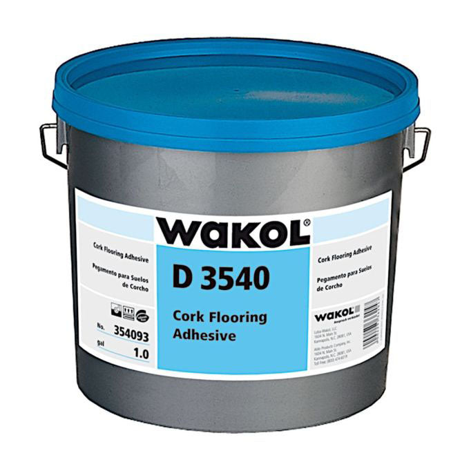 WAKOL D 3540 Cork Flooring Adhesive, 1-Gallon – Green Building Supply